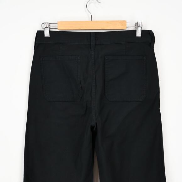 J.Crew Camp Pocket Wide Leg Pant Black Size 25 NWT - Picture 5 of 7